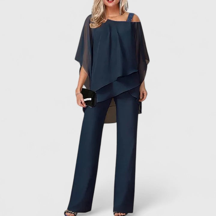 Serenity | Women's Elegant Two-Piece Trouser Set