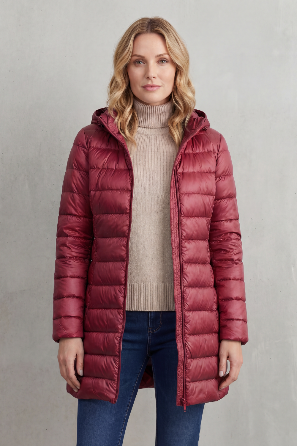 Serelune | Women's Featherlight Warmth Hooded Down Jacket
