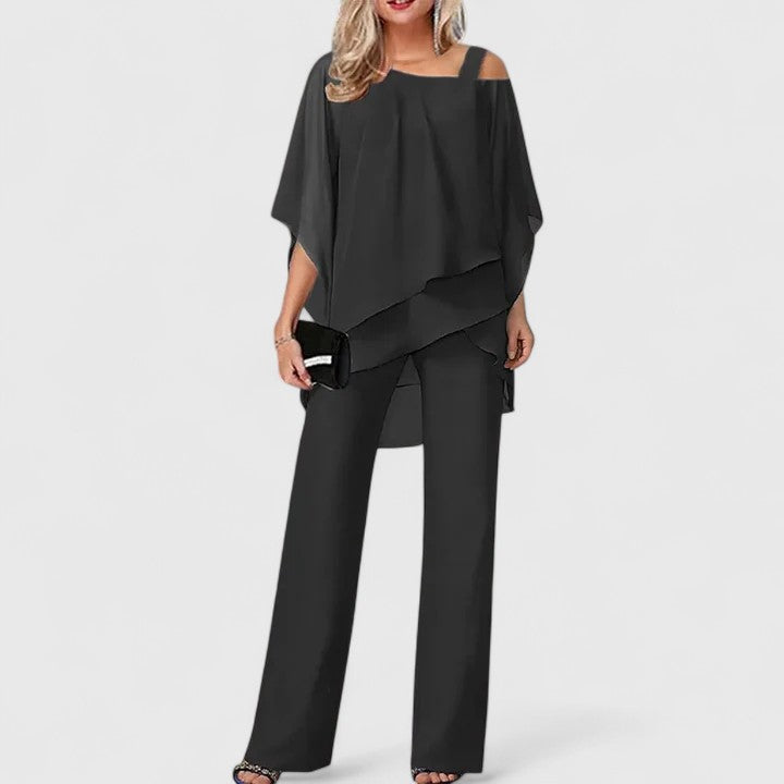 Serenity | Women's Elegant Two-Piece Trouser Set