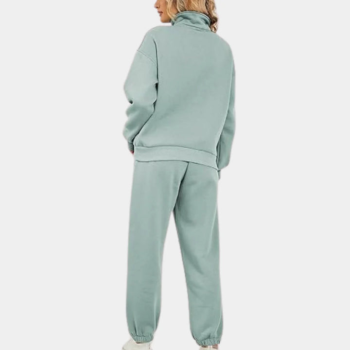 Harriet | Women's Half-Zip Tracksuit Set with Long Sleeves