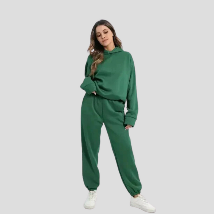 Louise | Women's Hoodie and Jogger Set Relaxed Lounge Wear