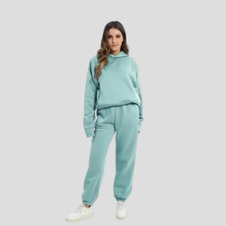 Louise | Women's Hoodie and Jogger Set Relaxed Lounge Wear