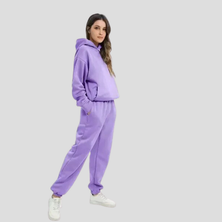 Louise | Women's Hoodie and Jogger Set Relaxed Lounge Wear