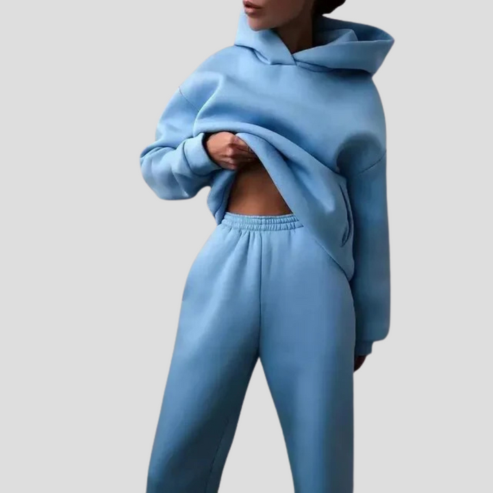 Louise | Women's Hoodie and Jogger Set Relaxed Lounge Wear
