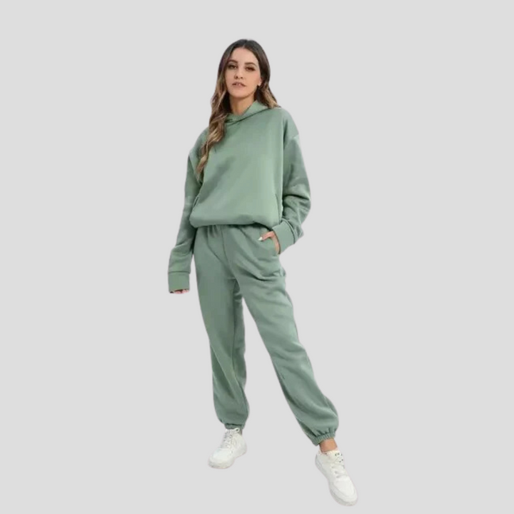 Louise | Women's Hoodie and Jogger Set Relaxed Lounge Wear