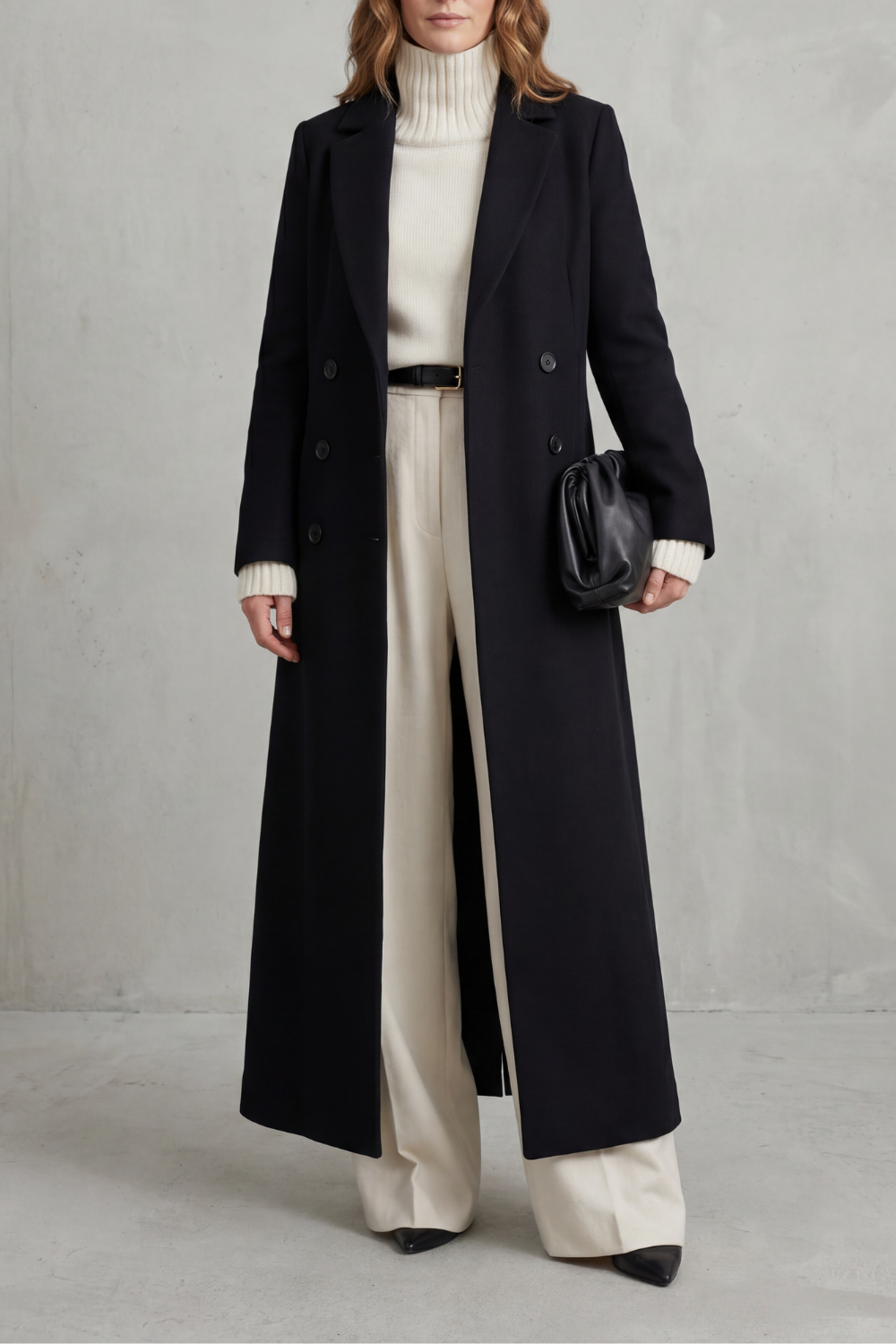Valderine | Women's Tailored Fit Long Wool Coat