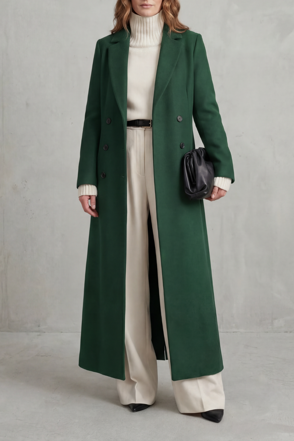 Valderine | Women's Tailored Fit Long Wool Coat