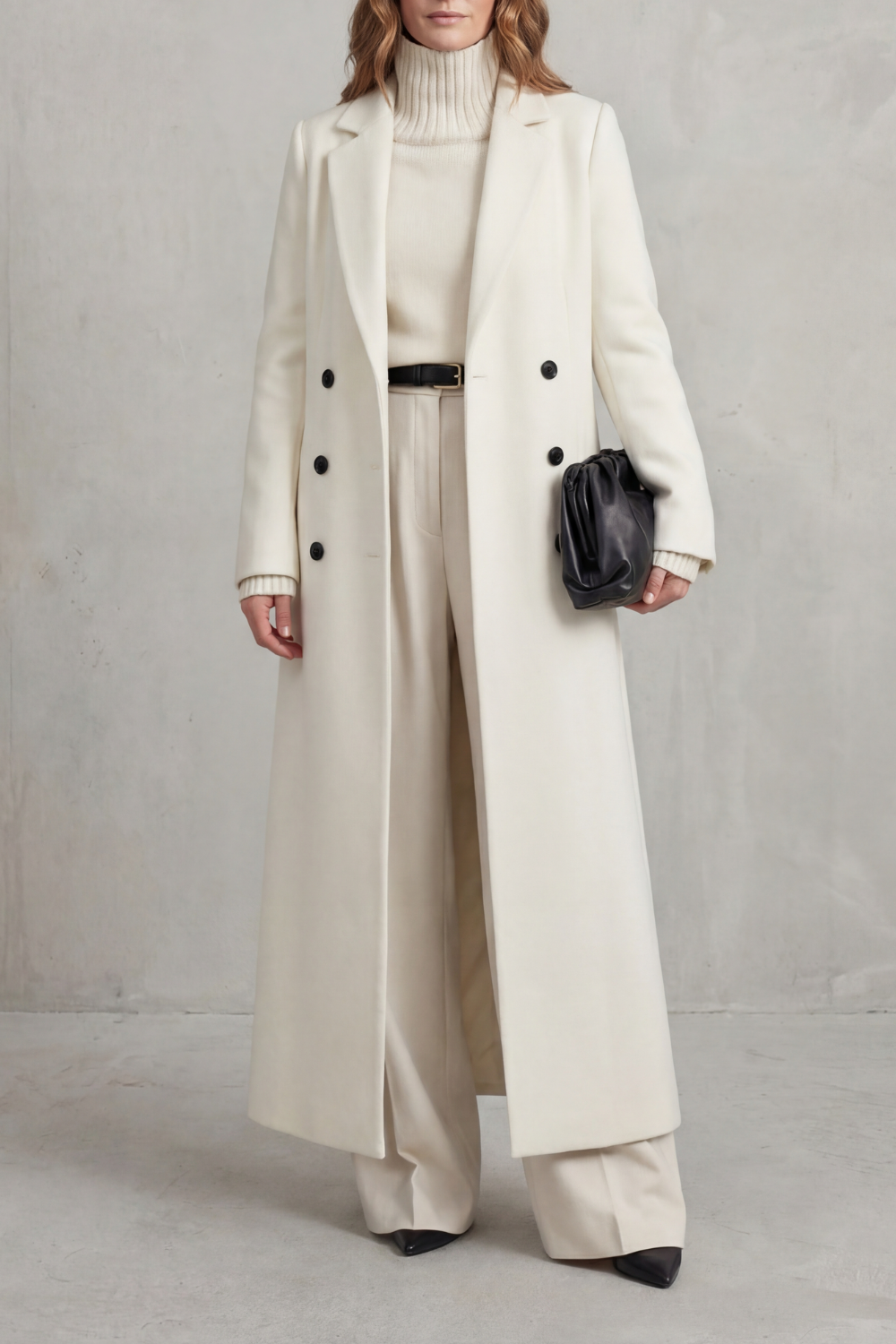 Valderine | Women's Tailored Fit Long Wool Coat