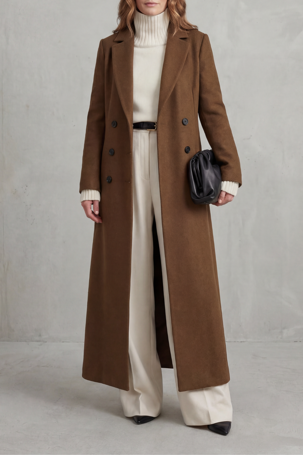 Valderine | Women's Tailored Fit Long Wool Coat