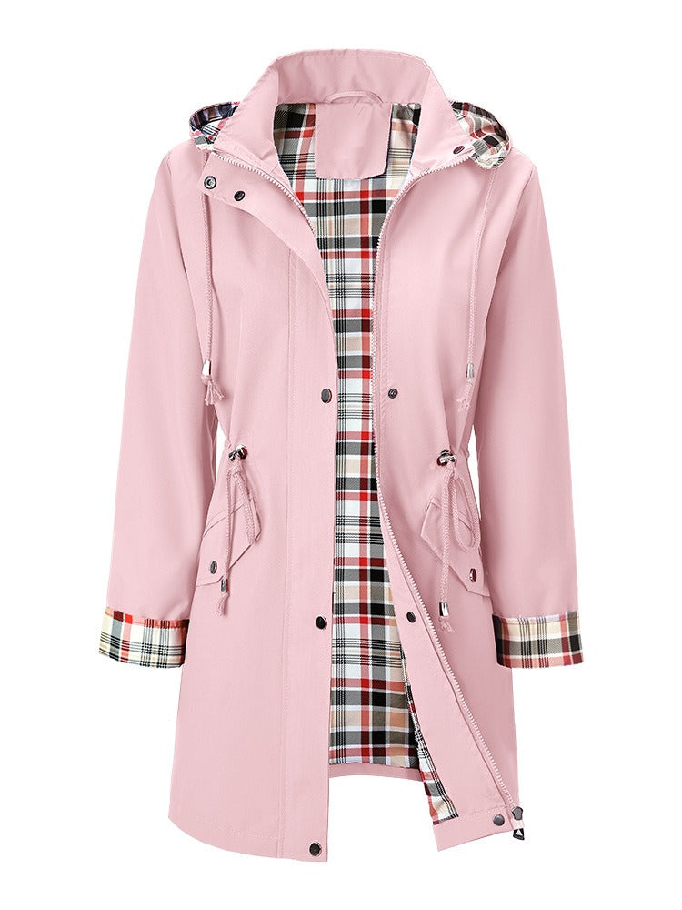 Aliyah – Waterproof Jacket with Plaid Lining
