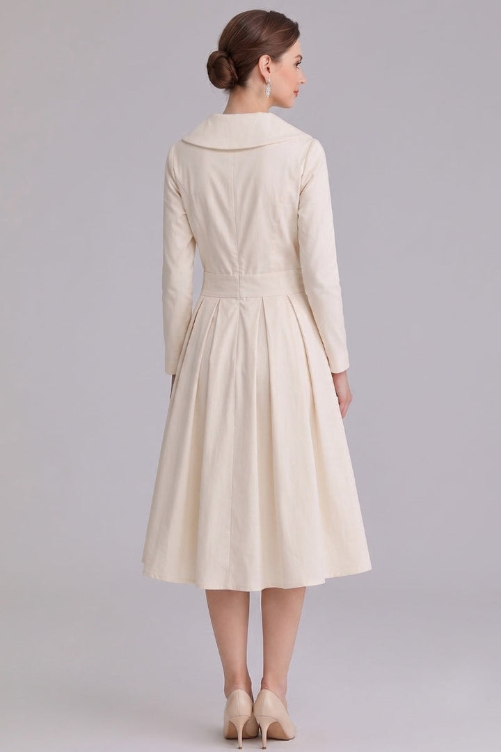 Yan | Women's Elegant Midi Dress