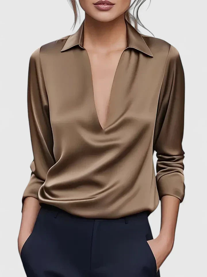 Calvina | Women's Sophisticated Blouse
