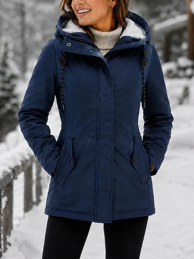 Marissa Women's Casual Hooded Puffer Jacket