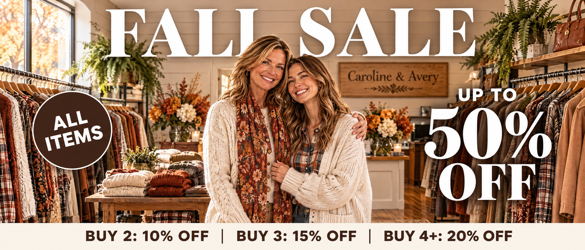 Caroline & Avery Fall Sale - up to 50% off