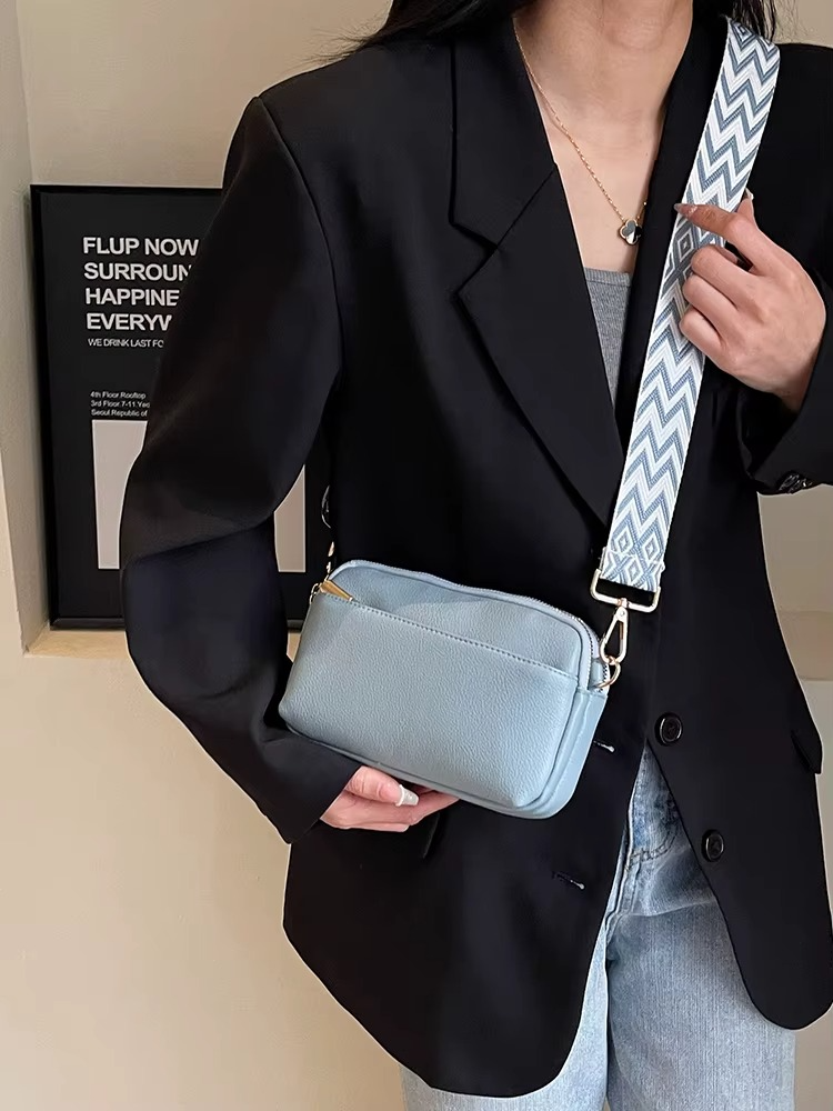 Adhara - Structured Vegan Leather Crossbody Bag