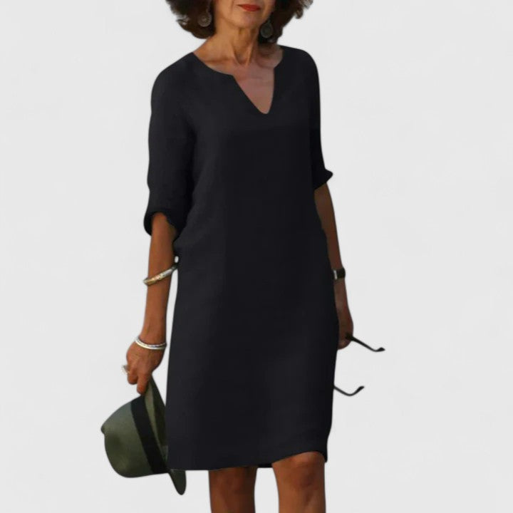 Taylor | Women's Comfortable V-Neck Dress
