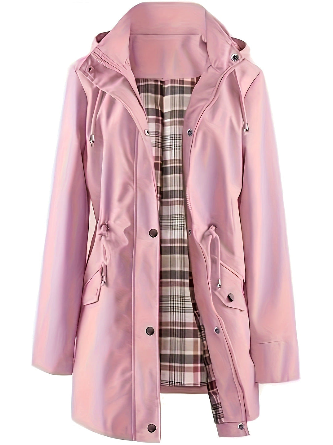 Alondra - Tartan-Lined Rain Parka