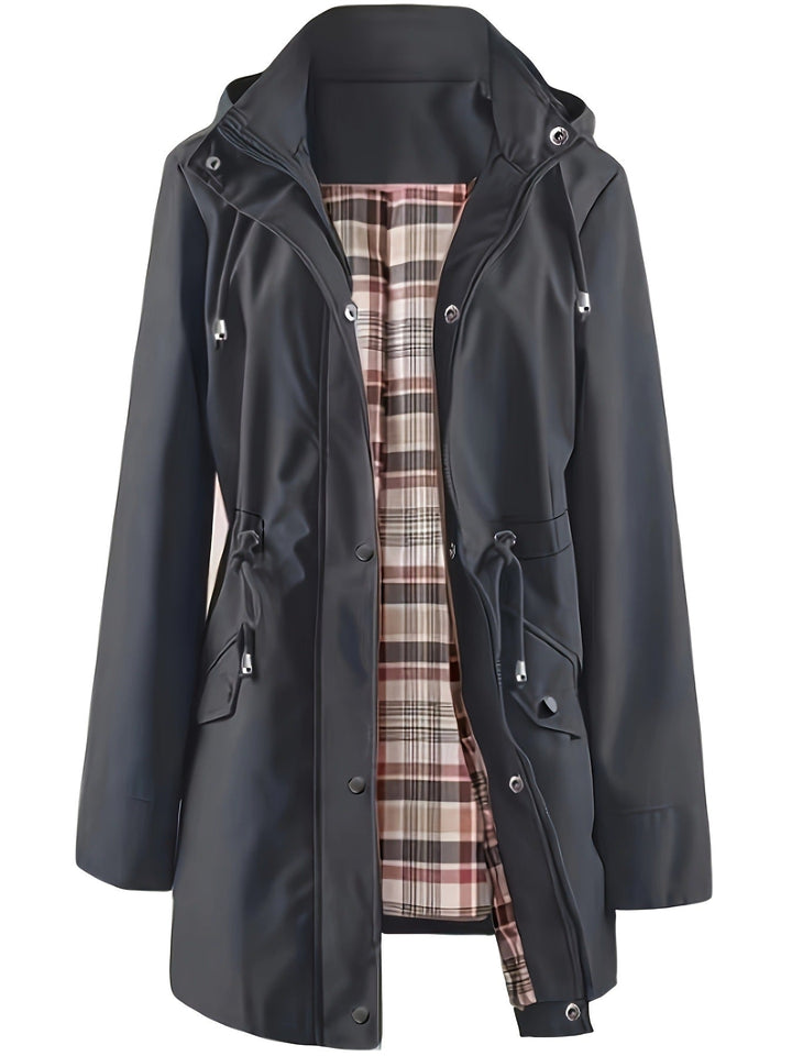Alondra - Tartan-Lined Rain Parka