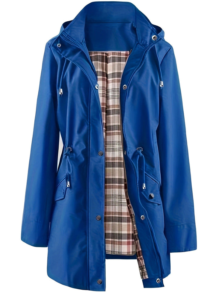 Alondra - Tartan-Lined Rain Parka