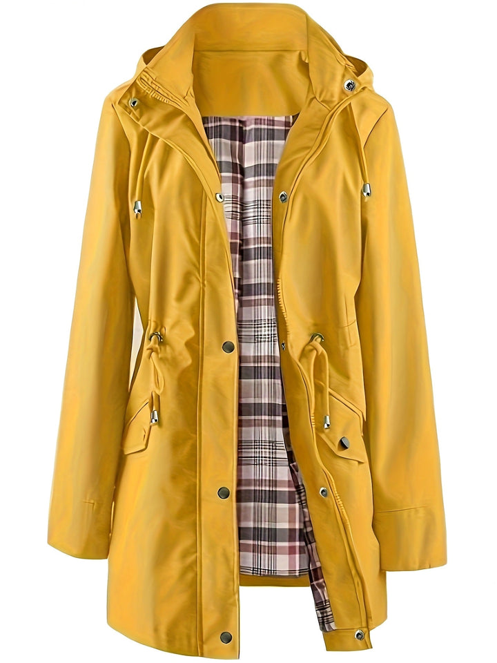 Alondra - Tartan-Lined Rain Parka