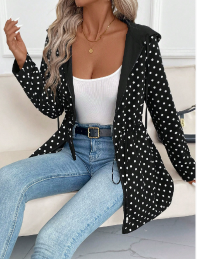 Aleah | Women's Leopard Print Reversible Coat