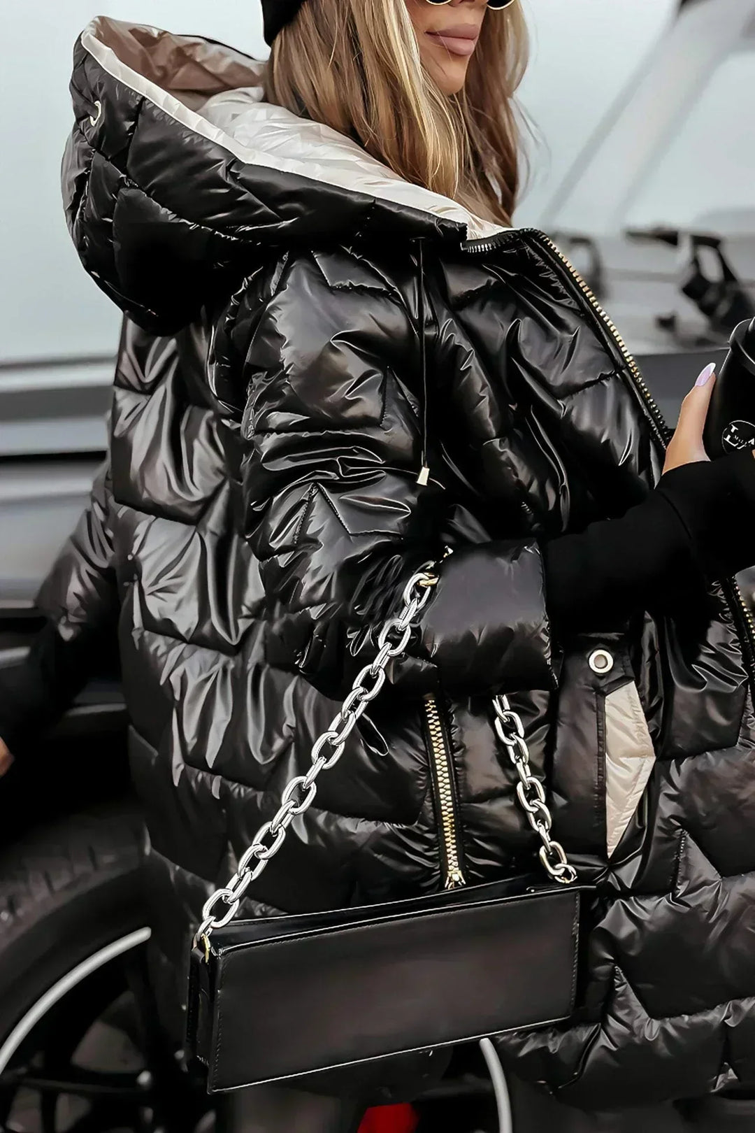 Madison | Warm Hooded Puffer Coat