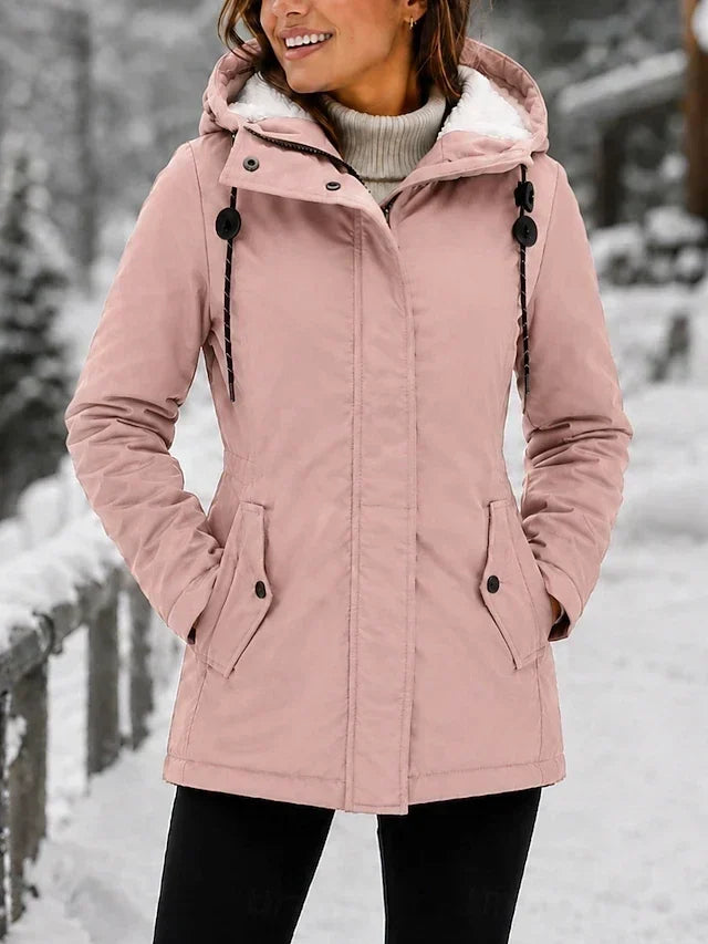Marissa Women's Casual Hooded Puffer Jacket