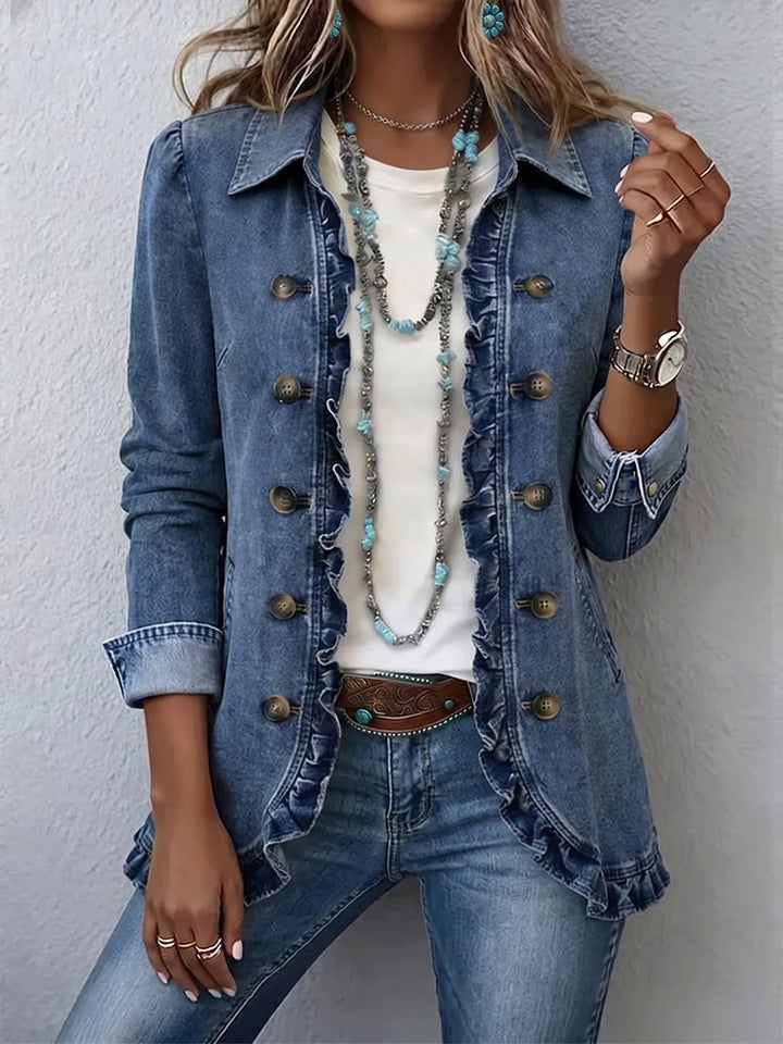 Ruffelle | Women's Ruffled Jacket