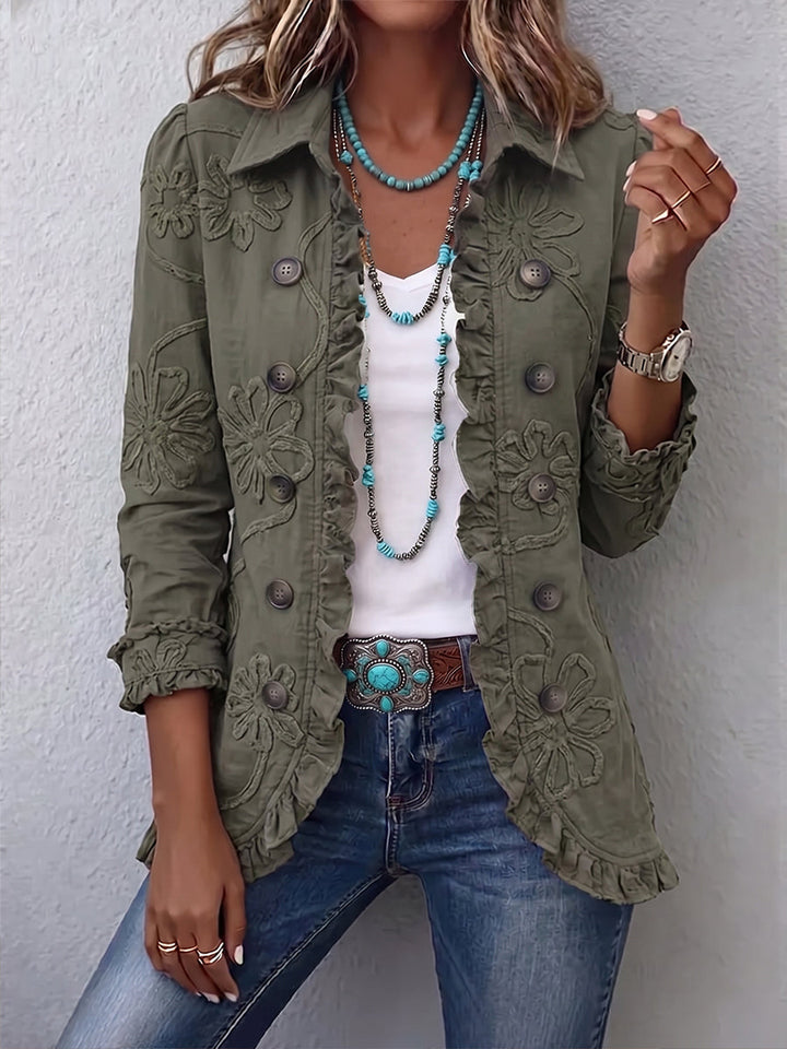 Savannah | Embroidered Casual Jacket