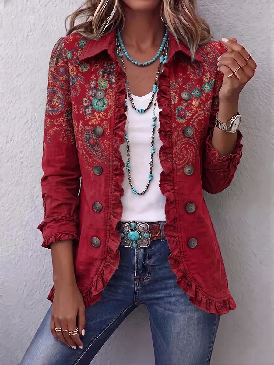 Savannah | Embroidered Casual Jacket