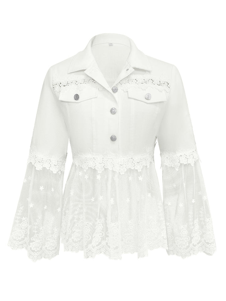 Sunnelace | Women's Lace-Panel Jacket
