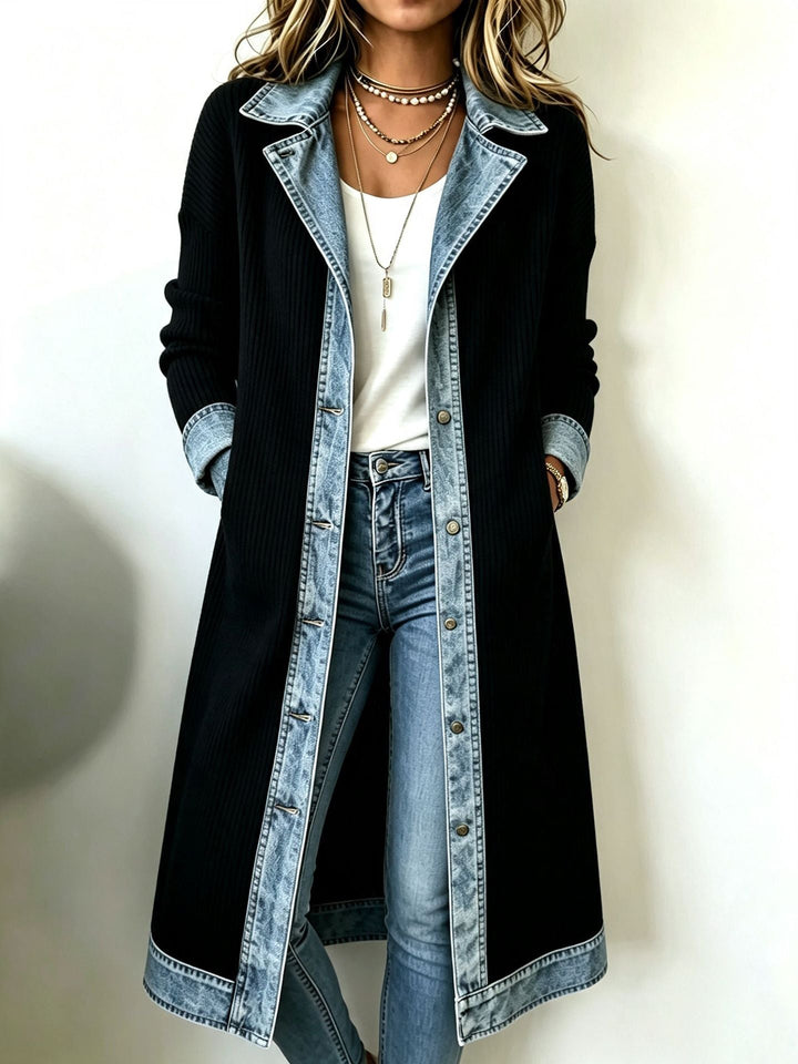Camryn - Ribbed Knit Long Cardigan