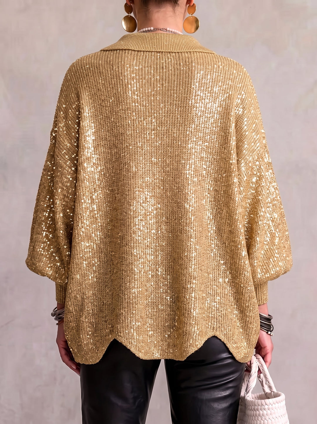 Audrey | Elegant Button Knit Jacket