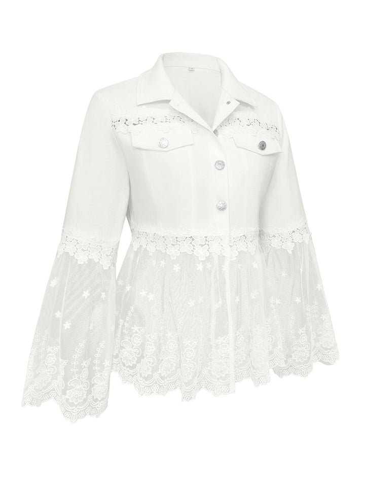 Sunnelace | Women's Lace-Panel Jacket