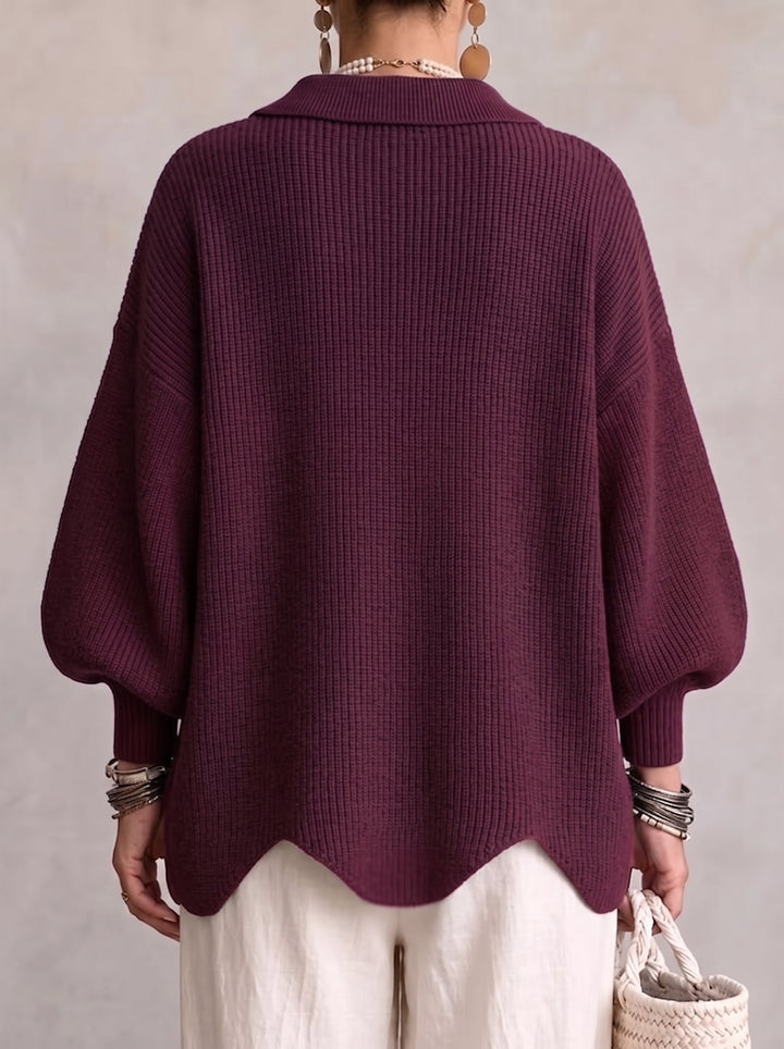 Audrey | Elegant Button Knit Jacket
