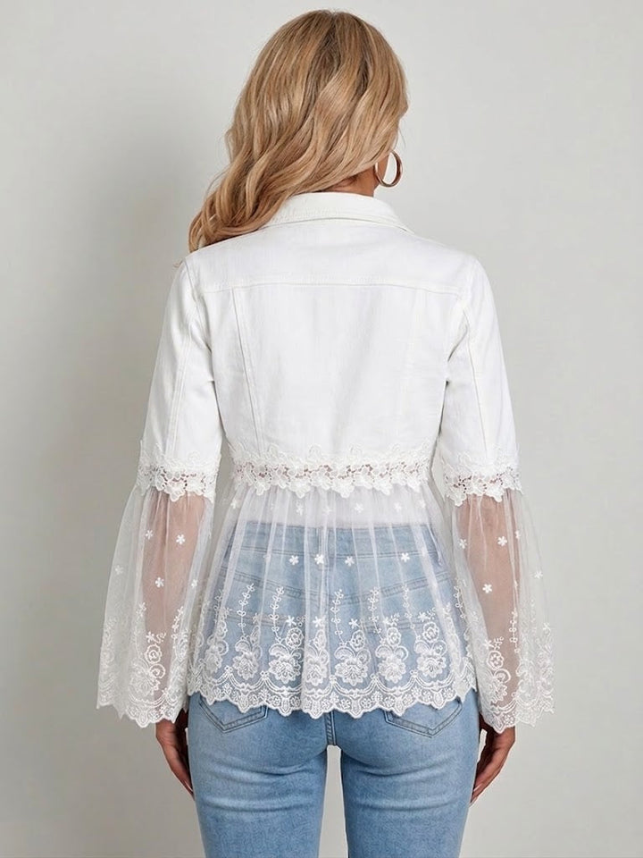 Sunnelace | Women's Lace-Panel Jacket