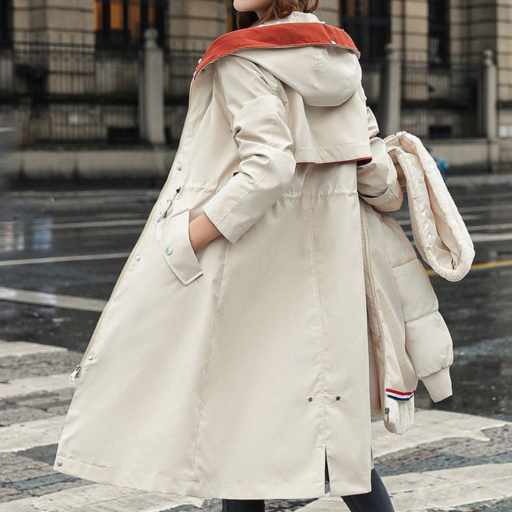 Fionna – Women's Winter Jacket with Hood and Soft Fur Collar