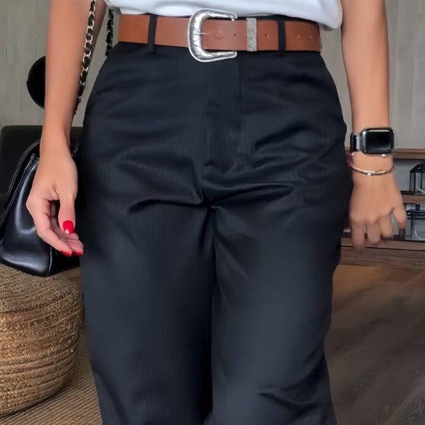 Marise - Elegant High-Waist Trousers