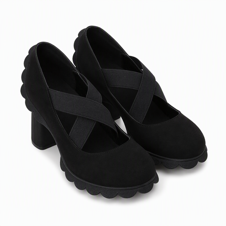 Maryam - Mary Jane Platform Heels