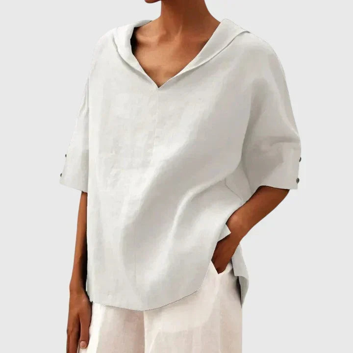 Ayla | Women's Blouse - White